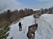 Sulle nevi del RESEGONE ad anello da Fuipiano (27febb21)- FOTOGALLERY